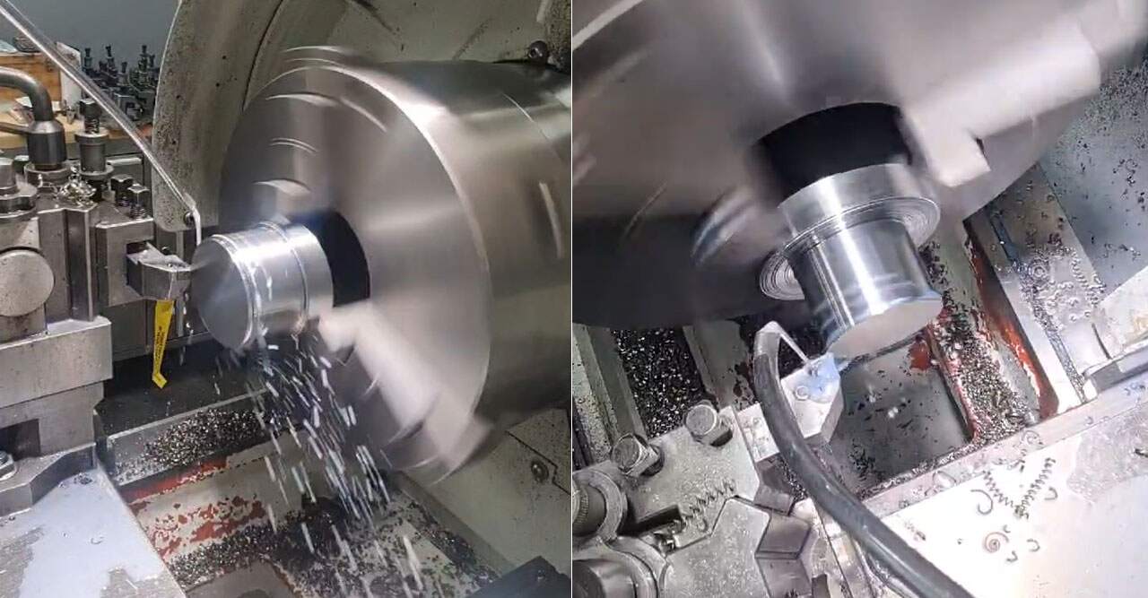 Hydraulic cylinder cross-section illustration