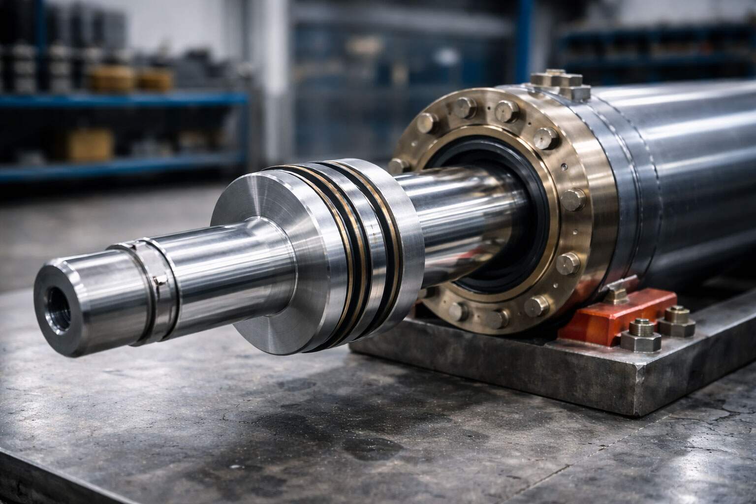 Hydraulic cylinder piston assembly