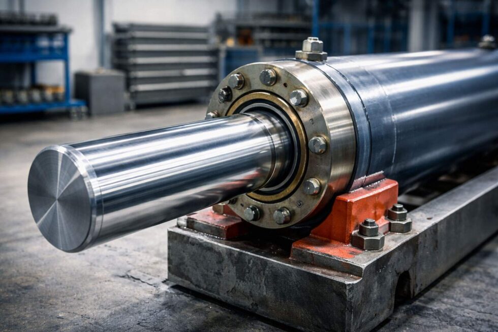 Hydraulic Cylinder Rods Explained | Materials, Chrome & Rod Damage